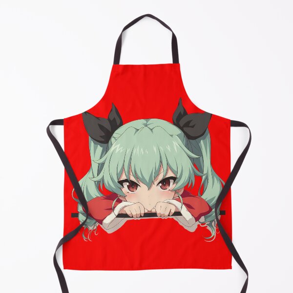 Artikelvorschau, Und Sardellen Weihnachten Kawaii Girls Und Panzer Anime Girl Chibi Peeker Feiertag entworfen und verkauft von Raslbazola.