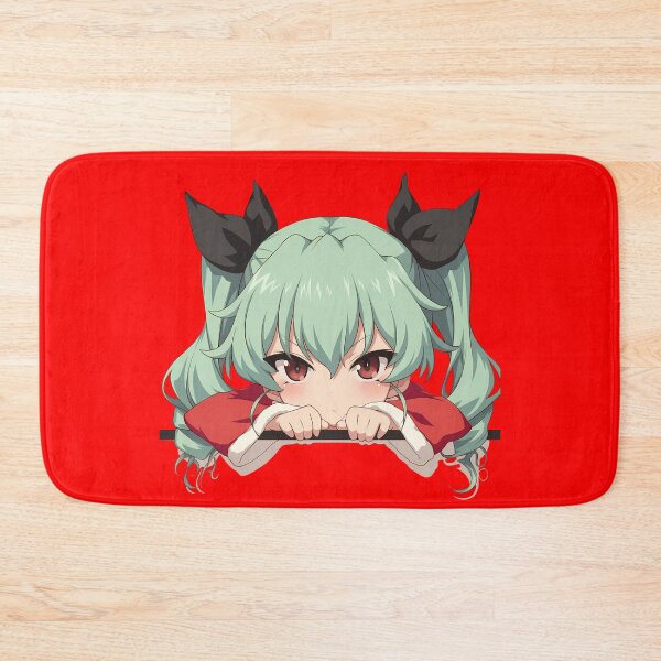 Item preview, Und Anchovy Christmas Kawaii Girls Und Panzer Anime Girl Chibi Peeker Holiday designed and sold by Raslbazola.