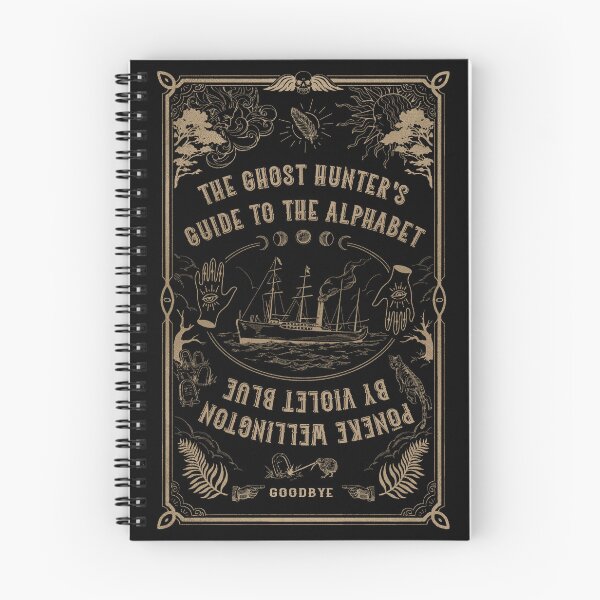 Item preview, The Ghost Hunter's Guide to the Alphabet designed and sold by Violet Blue®.