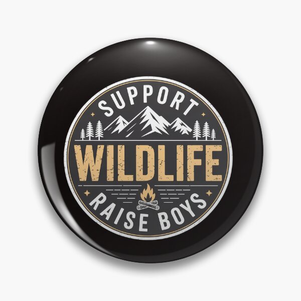 Item preview, Support Wildlife Raise Boys - Parent Mom & Dad Gift designed and sold by LapFemile.