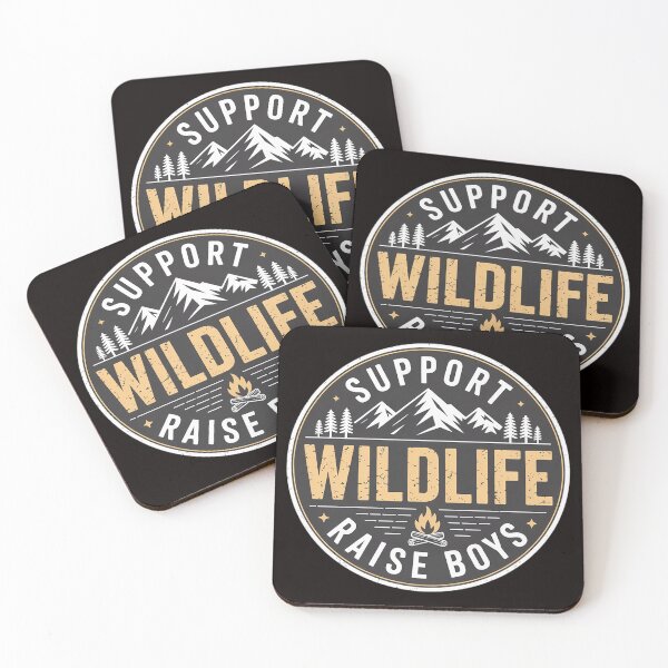 Item preview, Support Wildlife Raise Boys - Parent Mom & Dad Gift designed and sold by LapFemile.
