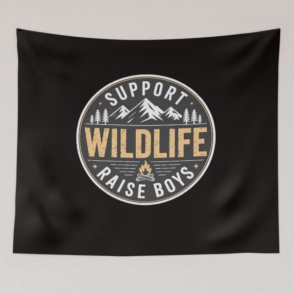 Item preview, Support Wildlife Raise Boys - Parent Mom & Dad Gift designed and sold by LapFemile.