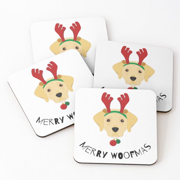 Item preview, Merry Woofmas | Labrador designed and sold by annemyne.
