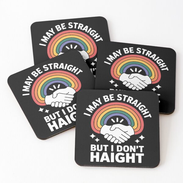 Item preview, I May Be Straight But I Don't Hate LGBT Gay & Lesbians Pride designed and sold by MonsterBuddiess.