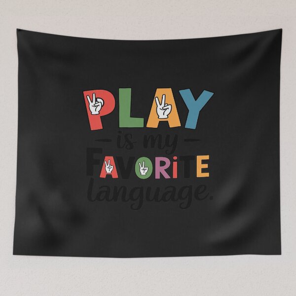 Item preview, Speech Therapy Play Is My Favorite Language SLP designed and sold by TAYLOROUSDALE.