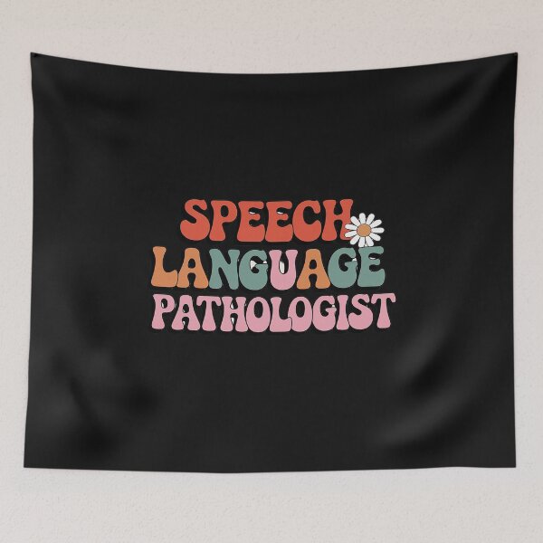 Item preview, Speech Therapy Retro Groovy Speech Language Pathologist SLP designed and sold by TAYLOROUSDALE.