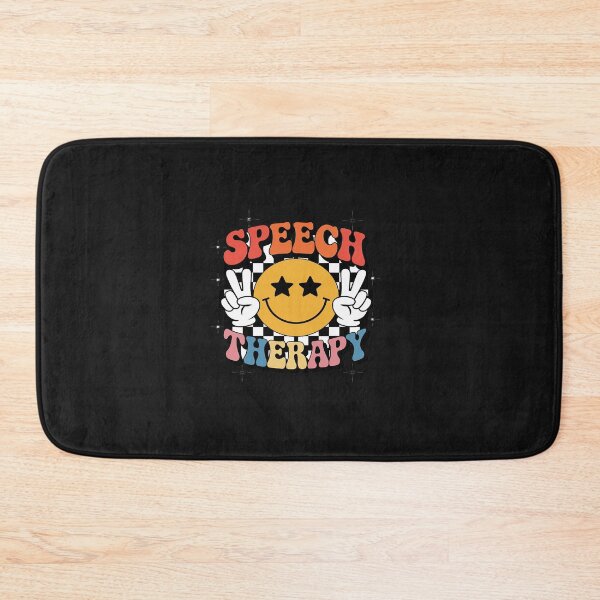 Item preview, Speech Therapy Retro Smile Face SLP Teacher Speech Therapist designed and sold by TAYLOROUSDALE.