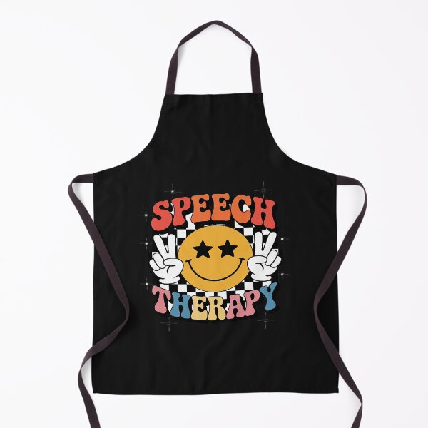 Item preview, Speech Therapy Retro Smile Face SLP Teacher Speech Therapist designed and sold by TAYLOROUSDALE.