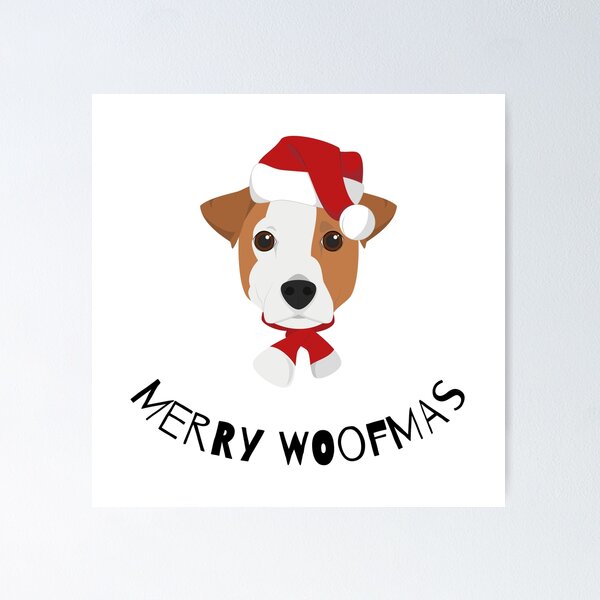 Item preview, Merry Woofmas | Jack Russell designed and sold by annemyne.
