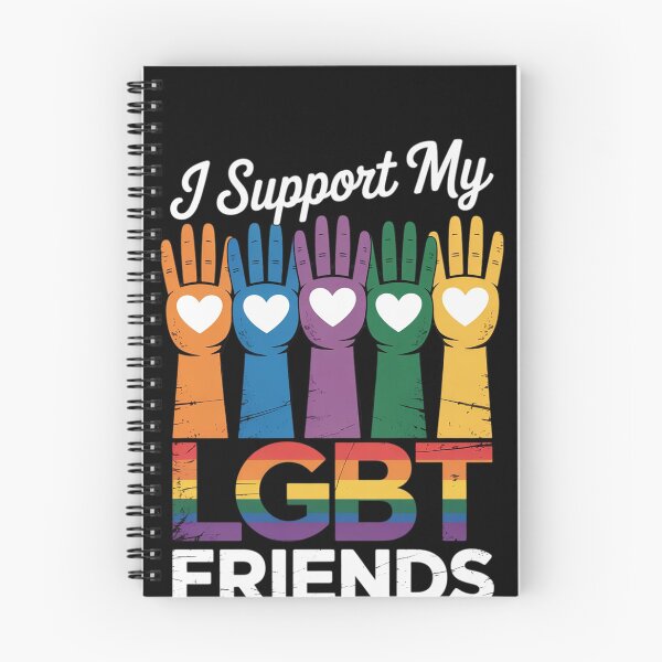 Item preview, I Support My LGBT Friends LGBTQ Gay Lesbian Awareness designed and sold by MonsterBuddiess.