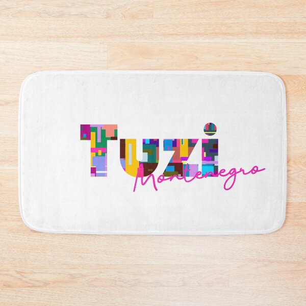 Item preview, Plav, Montenegro, Vibrant Abstract City Typography Art designed and sold by Wanderful-roads.