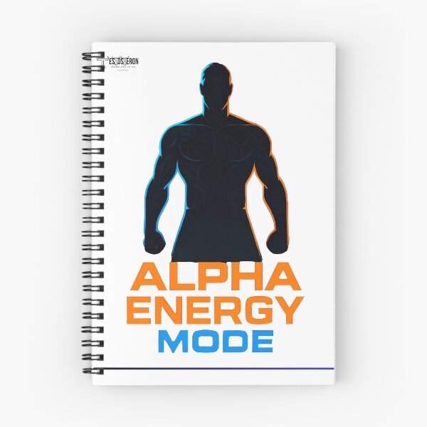 Item preview, ALPHA ENERGY MODE – Masculine Power & Discipline Design designed and sold by TES TOSTE RON.