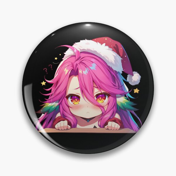 Item preview, Jibril No Game No Life Chibi Kawaii Christmas Pink Wings Anime designed and sold by Raslbazola.