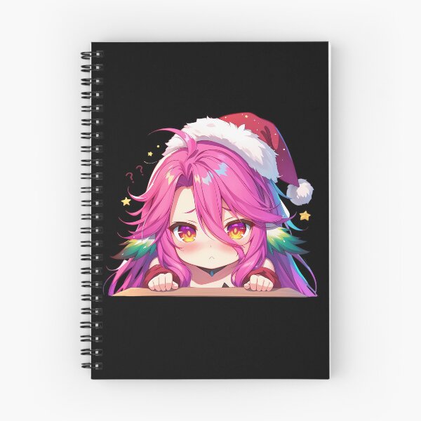 Item preview, Jibril No Game No Life Chibi Kawaii Christmas Pink Wings Anime designed and sold by Raslbazola.