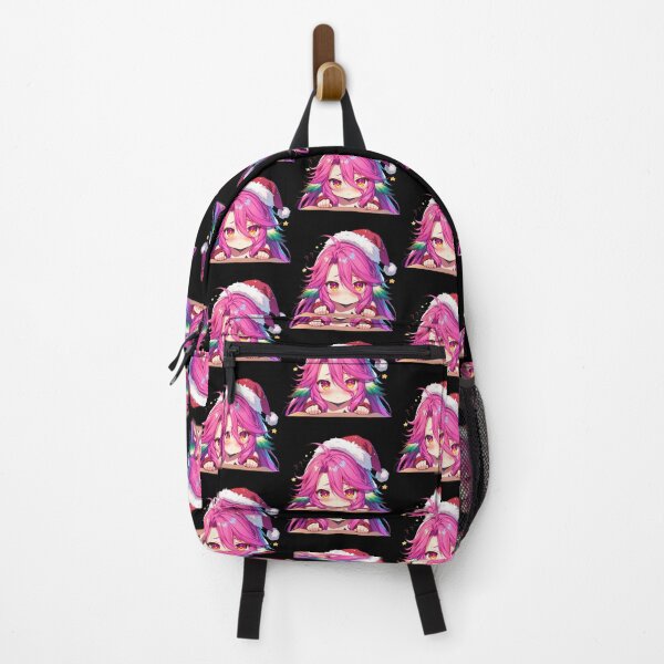 Item preview, Jibril No Game No Life Chibi Kawaii Christmas Pink Wings Anime designed and sold by Raslbazola.