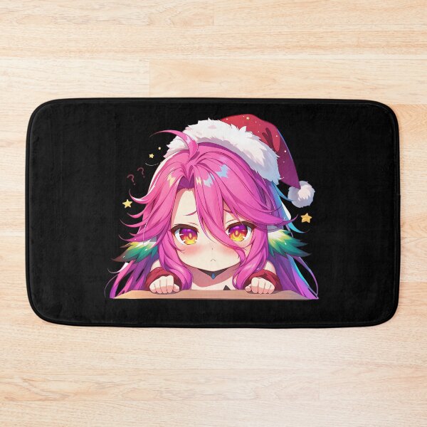 Item preview, Jibril No Game No Life Chibi Kawaii Christmas Pink Wings Anime designed and sold by Raslbazola.