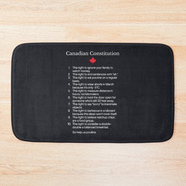 Item preview, Canadian Constitution  designed and sold by HowToCanadian.