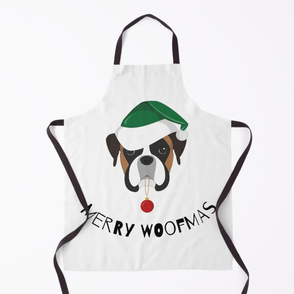 Item preview, Merry Woofmas | Boxer designed and sold by annemyne.