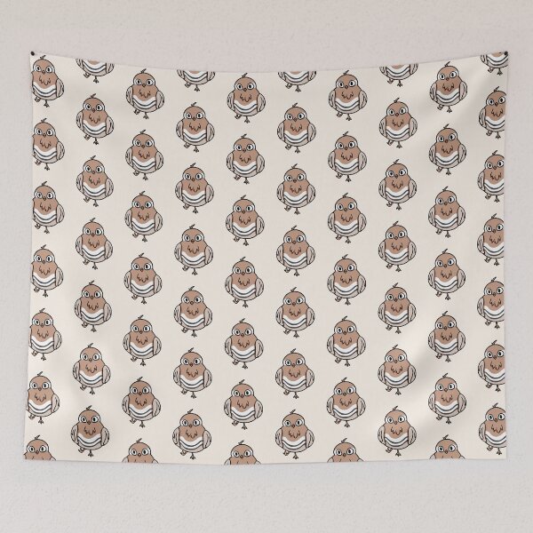 Item preview, Cute Fat Bird - Mandarin Duck designed and sold by Bear's Cave Shop.