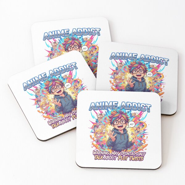 Item preview, "Anime Addict: Plot Twist Alert! - Vibrant Fan Merch Design" designed and sold by Sushikidsntod.