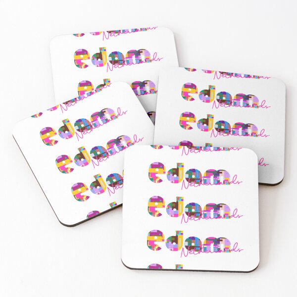 Item preview, Edam, Netherlands, Vibrant Abstract City Typography Art designed and sold by Wanderful-roads.