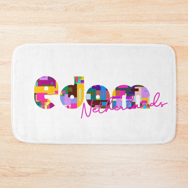 Item preview, Edam, Netherlands, Vibrant Abstract City Typography Art designed and sold by Wanderful-roads.