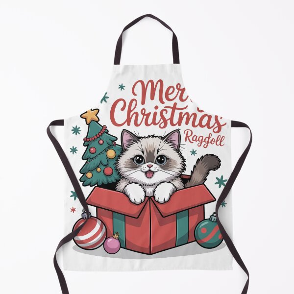 Item preview, Ragdoll cat merry Christmas rich designed and sold by kaka8888.