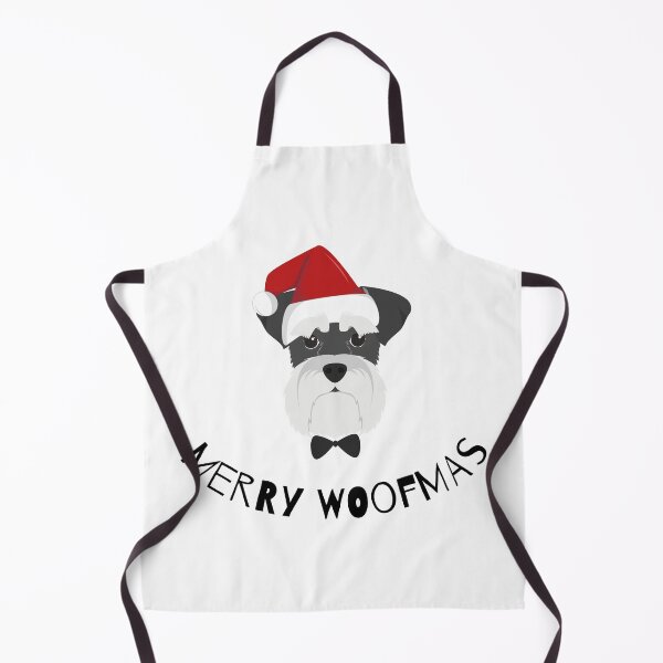 Item preview, Merry Woofmas | Schnauzer designed and sold by annemyne.