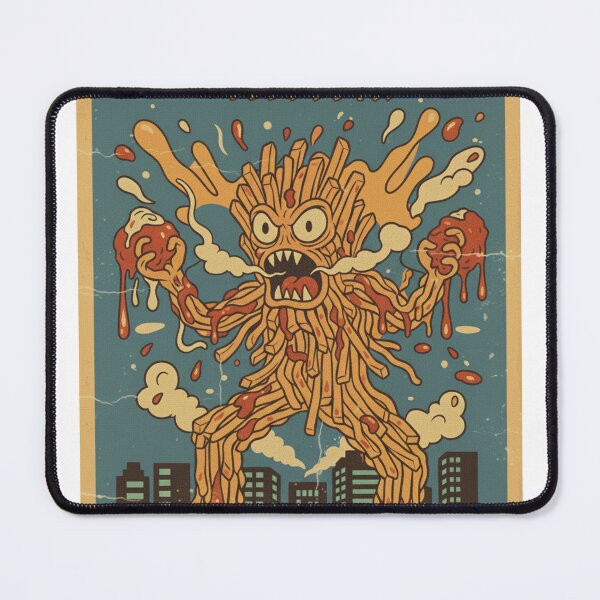 Item preview, French Frights: Kaiju Fries from the Deep Fryer Fries Addict designed and sold by SlanTee.