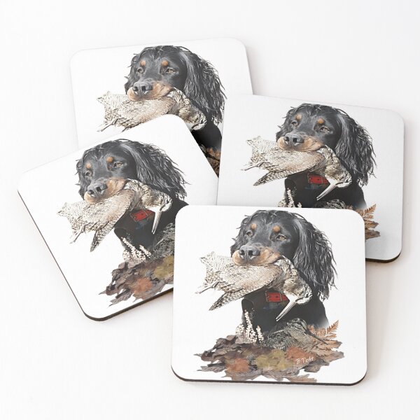 Item preview, Gordon Setter: Hunting Woodcock Woods  designed and sold by TammyHunterArt.