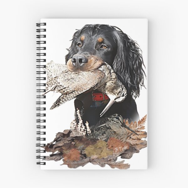 Item preview, Gordon Setter: Hunting Woodcock Woods  designed and sold by TammyHunterArt.