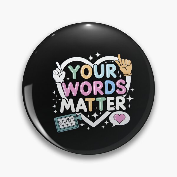 Item preview, Speech Therapy Your Words Matter Mental Health SLP Therapist designed and sold by VladimiaPutin.
