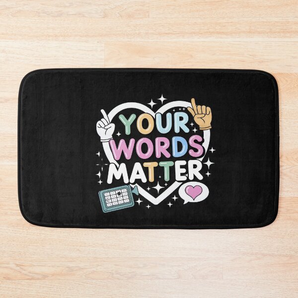Item preview, Speech Therapy Your Words Matter Mental Health SLP Therapist designed and sold by VladimiaPutin.