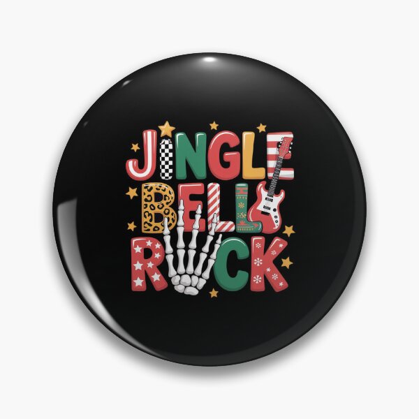Item preview, Retro Rock Holiday Christmas Jingle Bell Rock Leopard designed and sold by FranzFriesen.