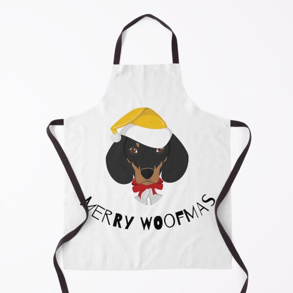Item preview, Merry Woofmas | Dachshund designed and sold by annemyne.