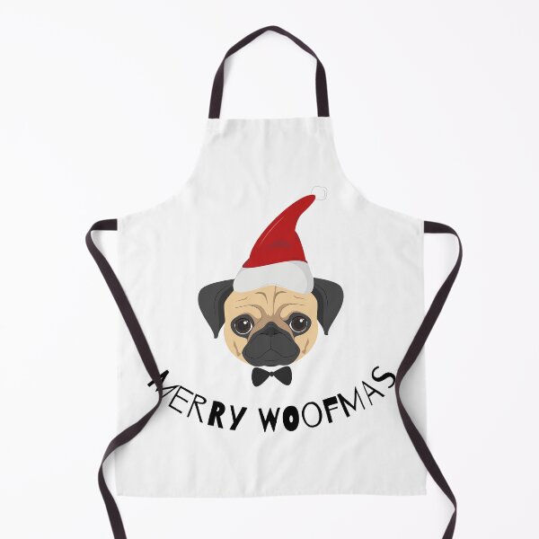 Item preview, Merry Woofmas | Pug designed and sold by annemyne.