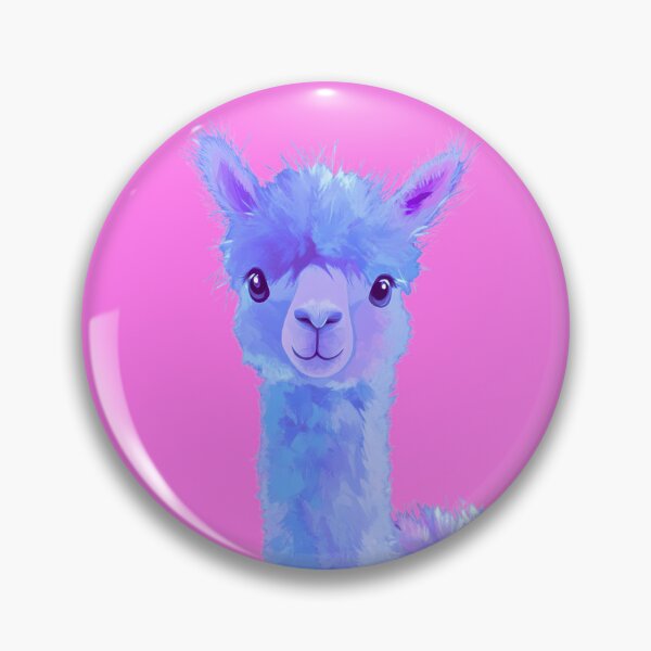 Item preview, Alpaca purple t-shirt, blanket with a cute purple llama designed and sold by AlinaMalina24.