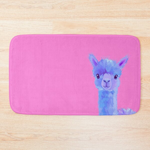 Item preview, Alpaca purple t-shirt, blanket with a cute purple llama designed and sold by AlinaMalina24.