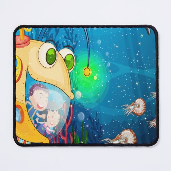 Item preview, Submarine Kids Underwater Adventure Cartoon tshirt designed and sold by anandsiva2703.