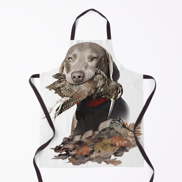 Item preview, Weimaraner in the Heart of Woodcock Forest designed and sold by TammyHunterArt.