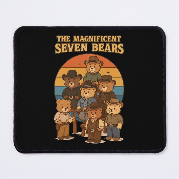 Item preview, The Magnificent Seven Bears designed and sold by halibutgoatramb.