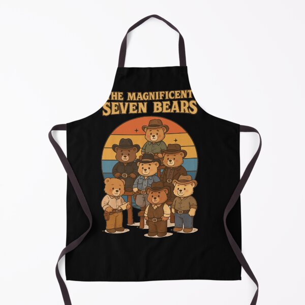 Item preview, The Magnificent Seven Bears designed and sold by halibutgoatramb.
