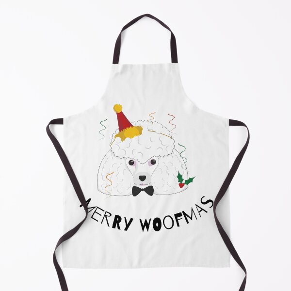 Item preview, Merry Woofmas | Poodle designed and sold by annemyne.