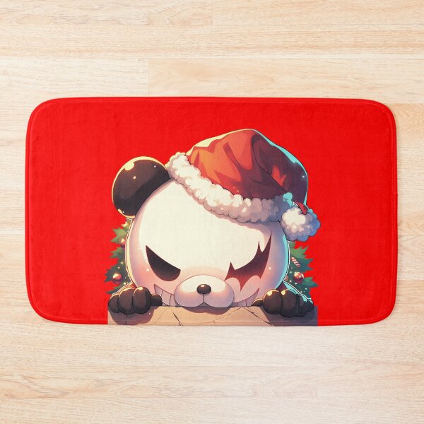 Item preview, Monokuma Danganronpa Chibi Christmas Anime Festive Holiday Character Peeker designed and sold by Raslbazola.