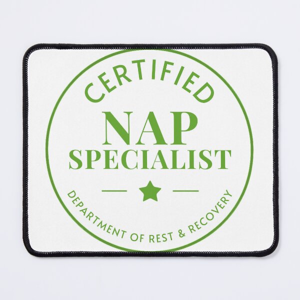 Item preview, Certified Nap Specialist – Official Department of Rest & Recovery Tee designed and sold by LoveNLaughterCo.