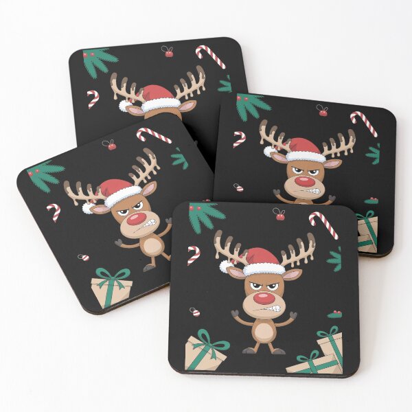 Item preview, Reindeer Deer Moose Red Nose Rudolf - Christmas Xmas designed and sold by HaileyRobel.