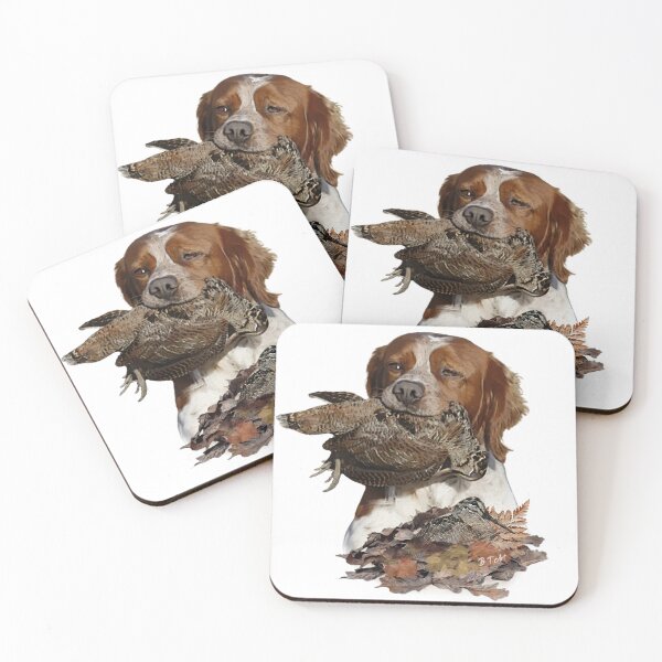 Item preview, Brittany Spaniel ,  Hunter of the Woodcock Forest designed and sold by TammyHunterArt.