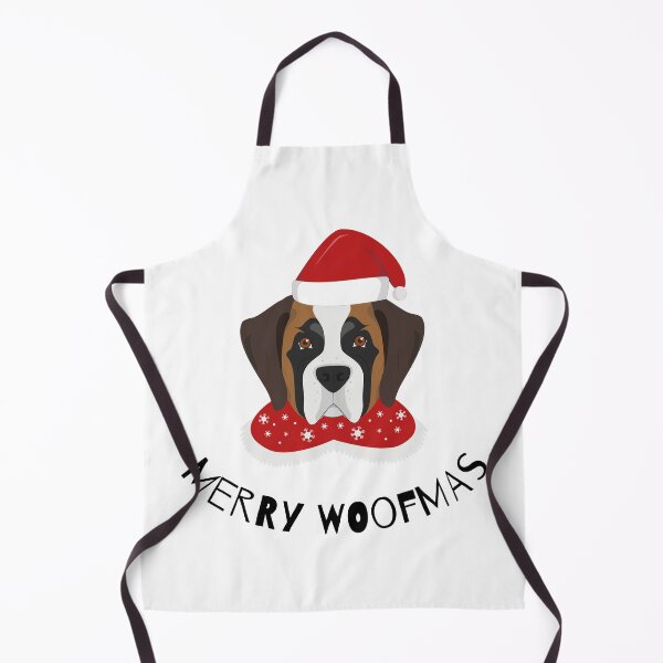 Item preview, Merry Woofmas | St. Bernard designed and sold by annemyne.
