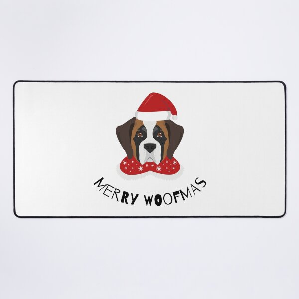 Item preview, Merry Woofmas | St. Bernard designed and sold by annemyne.