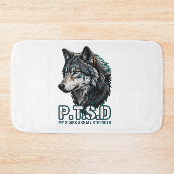Item preview, URBAN ROGUE - P.T.S.D Wolf Support designed and sold by Urbanrogue&co.
